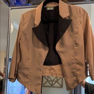 Maude Camel Blazer